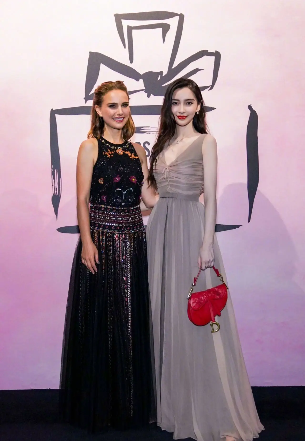 Natalie Portman at Miss Dior Love N Roses Exhibition Event in Shanghai